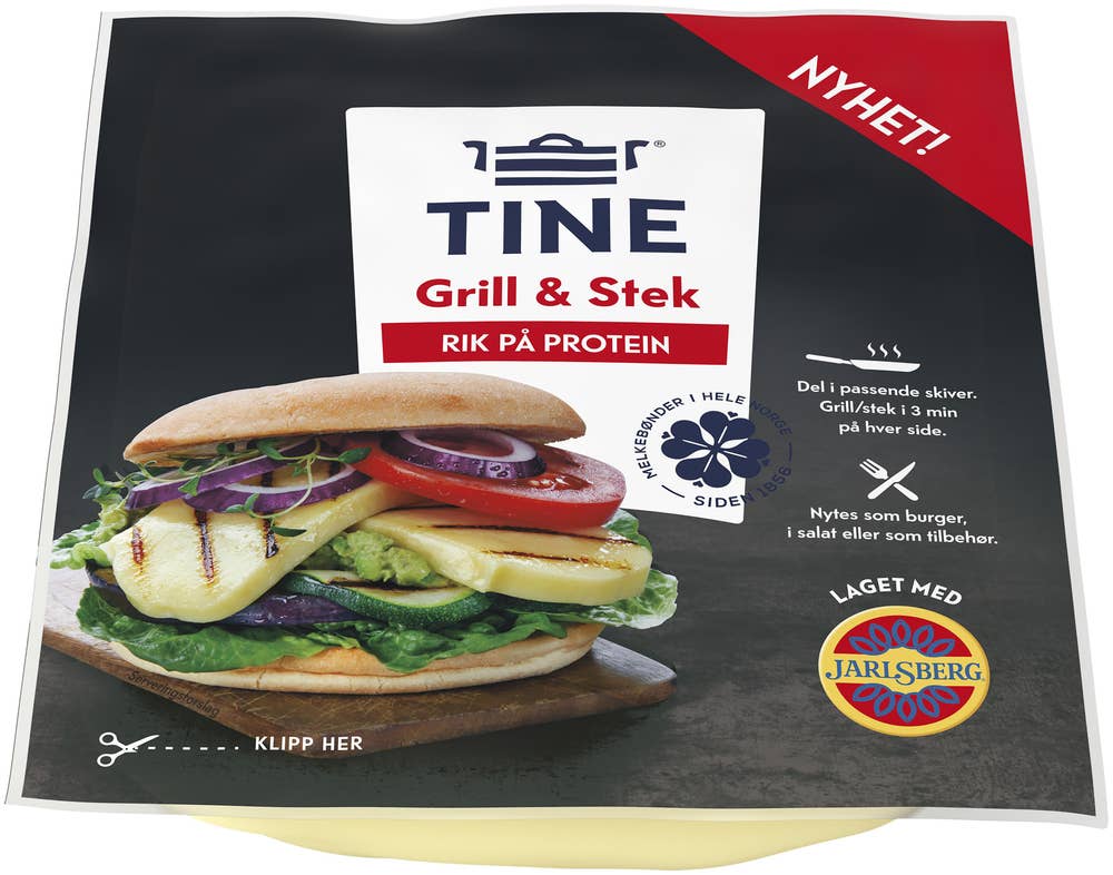 TINE Grill og stek Med Jarlsberg