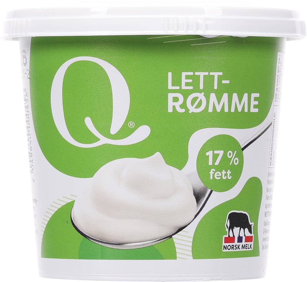 Q Q-lettrømme 17%