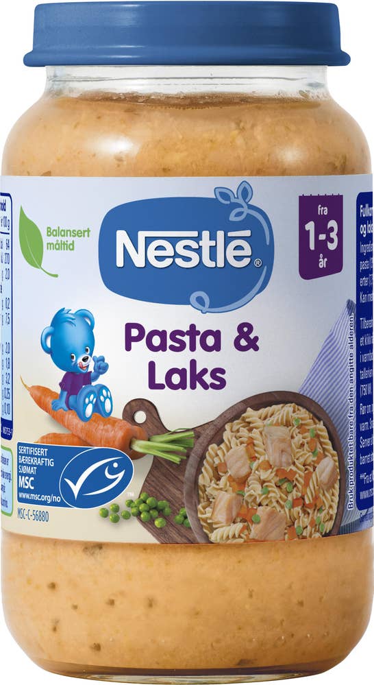 Nestlé Pasta & Laks Fra 1-3 år