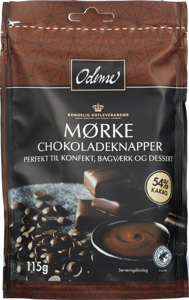 Odense Mørke sjokoladeknapper