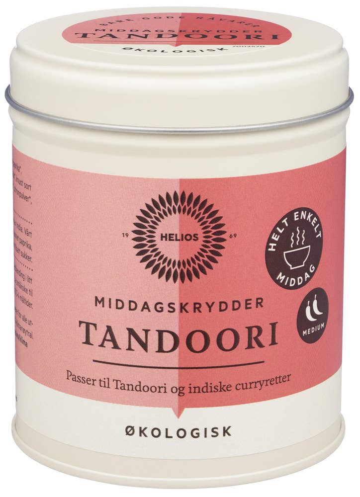 Tandoori krydderblanding Maks 10 per kunde, Økologisk, 60 g