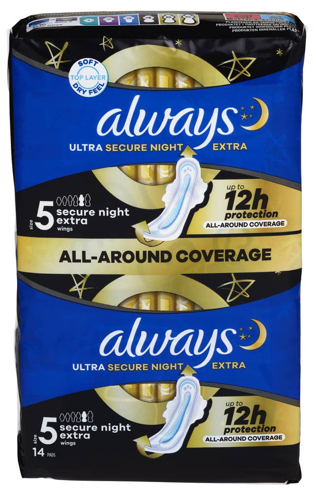 Always Bind Ultra Secure Night Extra Str 5
