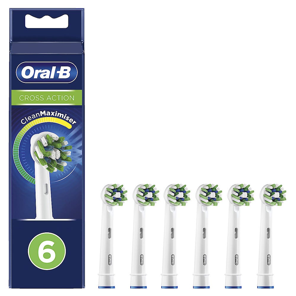 Oral-b Tannbørstehoder Refill Cross Action