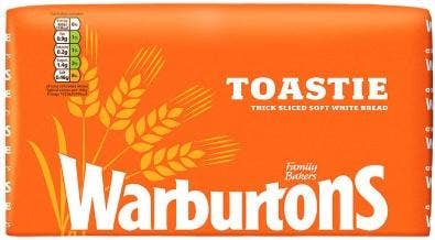 Warburtons Toastie White Bread