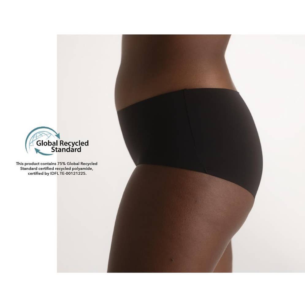 Inntil Sømløs Hipster Sort, str. M