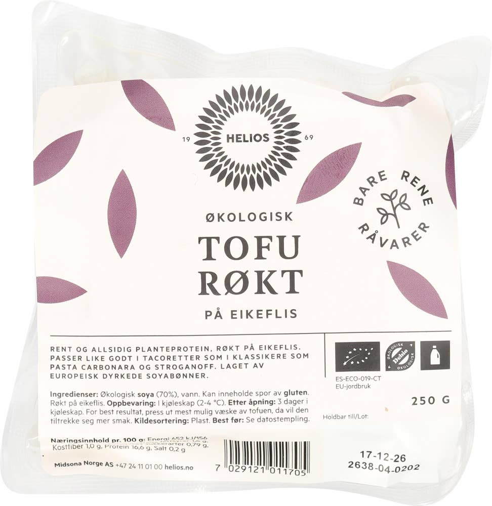 Helios Røkt tofu Økologisk