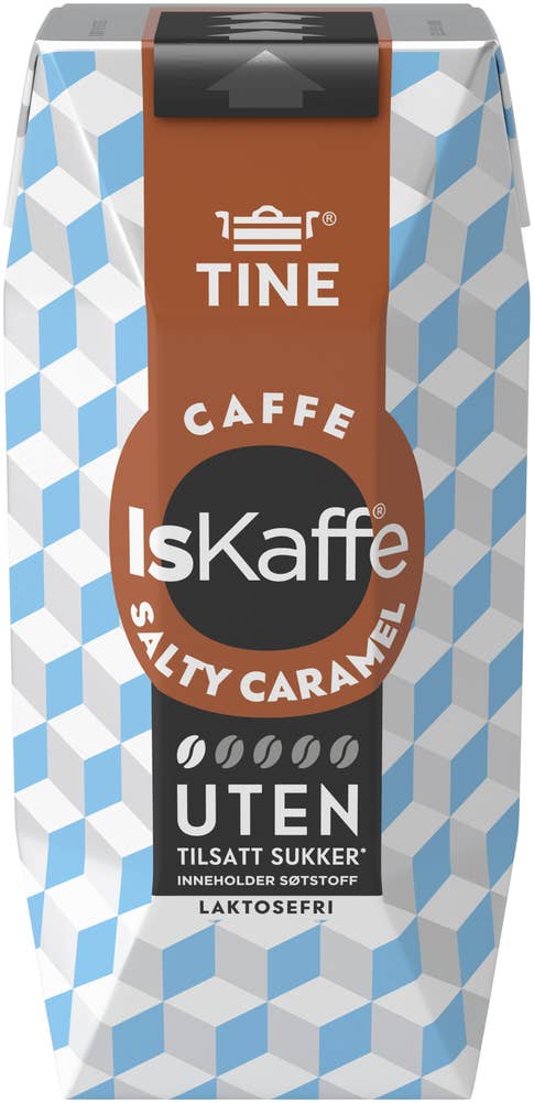 IsKaffe Salty Caramel Uten Tilsatt Sukker, 330 ml