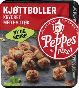 Peppes Kjøttboller med hvitløk