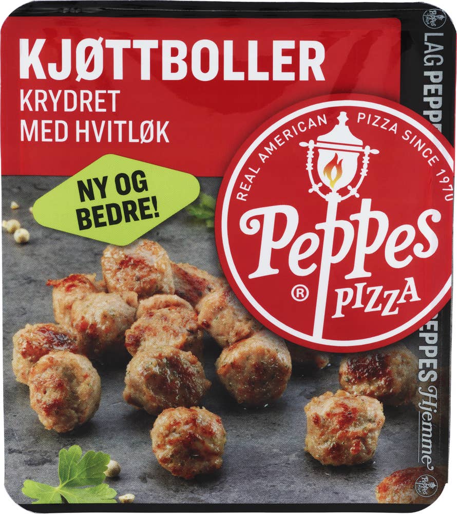 Peppes Kjøttboller med hvitløk