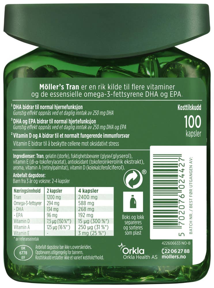 Möller's trankapsler