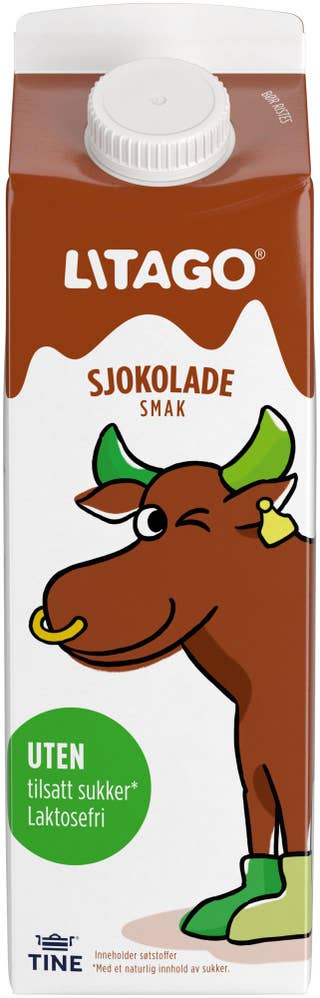 TINE Litago Sjokolade Uten Tilsatt Sukker