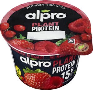 Alpro High protein red berries