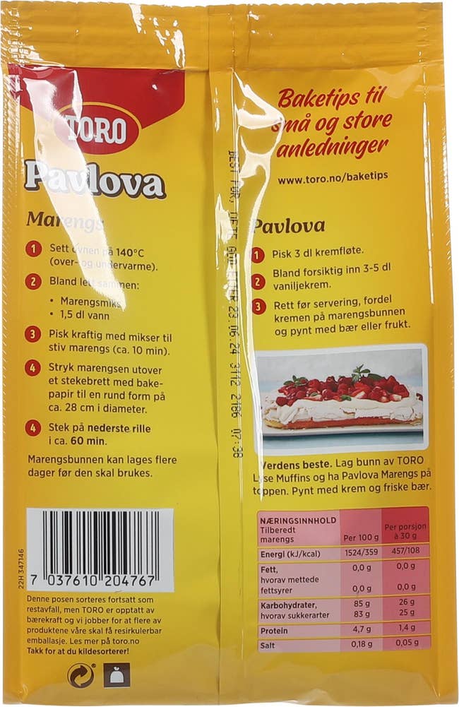 Toro Marengs Pavlova