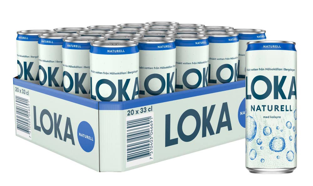 LOKA Naturell 20x0,33L