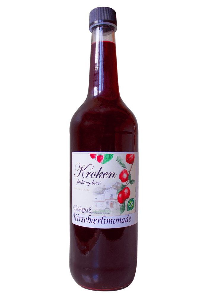 Kroken Frukt & Bær Økologisk Kirsebærlimonade