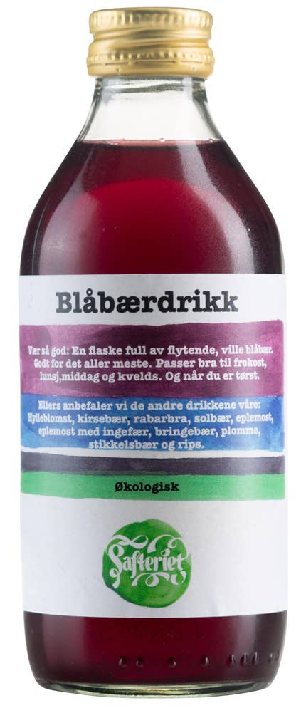 Safteriet Blåbærdrikk Økologisk