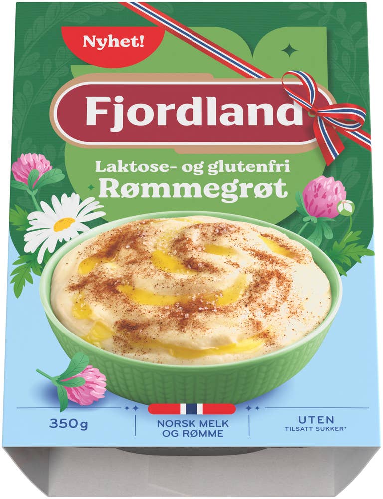 Fjordland Laktose-og glutenfri rømmegrøt