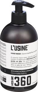 L'USINE Håndsåpe Lemongrass & fresh mint
