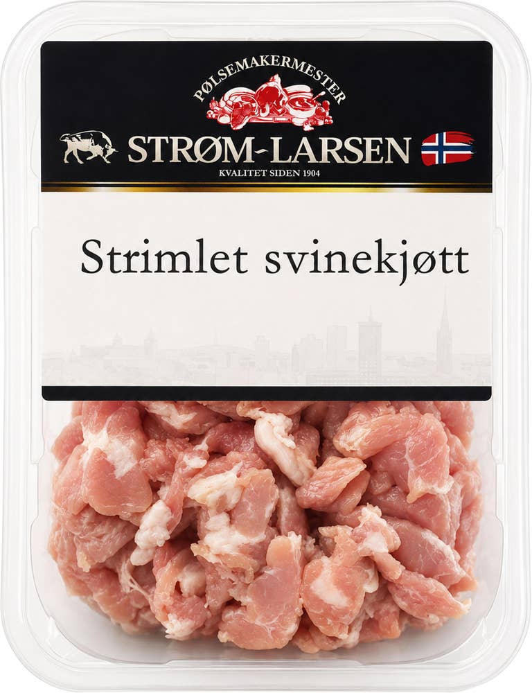 Strøm-Larsen Svinekjøtt strimlet