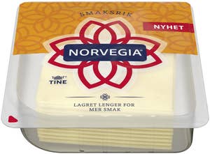 TINE Norvegia smaksrik Skivet