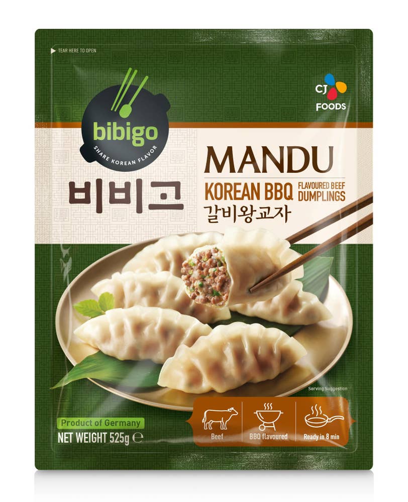 BIBIGO Mandu Korean BBQ Dumplings Flavoured beef