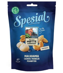 Den Lille Nøttefabrikken Spesial med havsalt