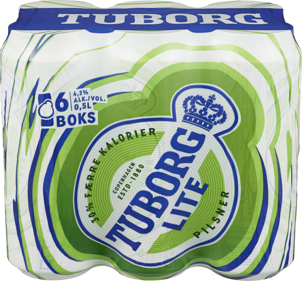 Tuborg Lite 6 x 0,5l