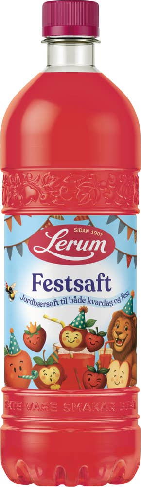 Lerum Festsaft Jordbær