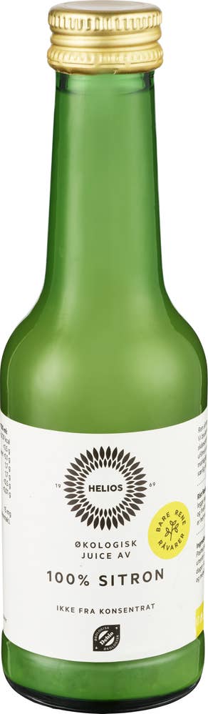 Helios Økologisk sitronsaft
