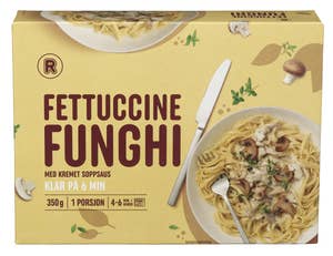 R Fettucine med sopp Måltid til én
