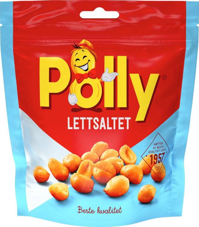 Polly Peanøtter Lettsaltet