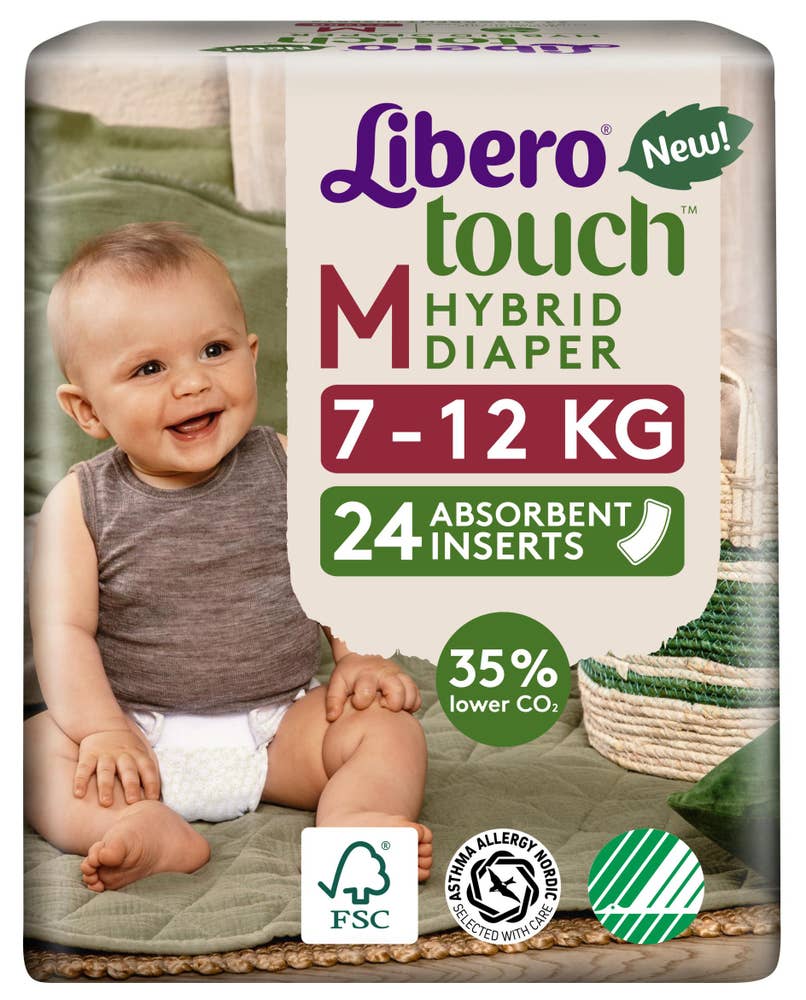 Libero Touch Hybrid Str. Medium, 7-12 kg