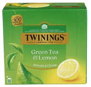 Twinings Grønn Te Sitron 50 poser