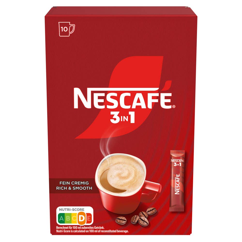 Nescafé 3-in-1 10 porsjonsposer