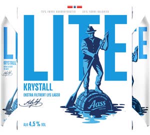 Aass Bryggeri Aass Krystall LITE 6 x 0,5L