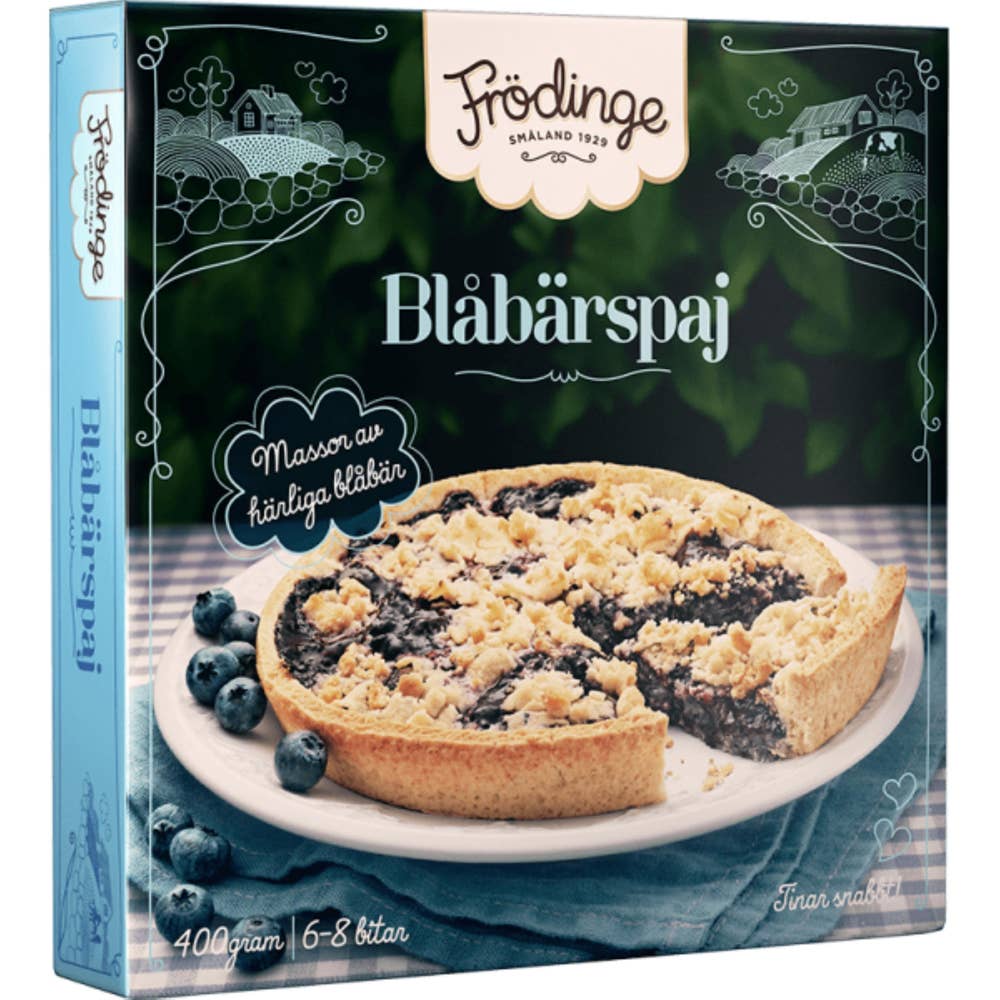 My Bakery Bläbærpaj
