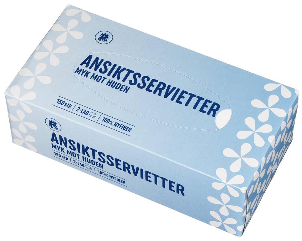 R Ansiktsservietter