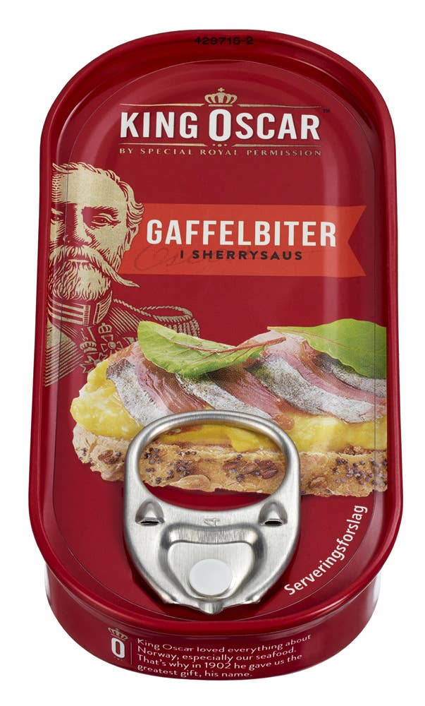King Oscar Gaffelbiter i Sherrysaus
