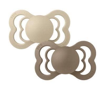 Sprell BIBS Smokker Supreme Farge vanilla/dark oak, str. 1