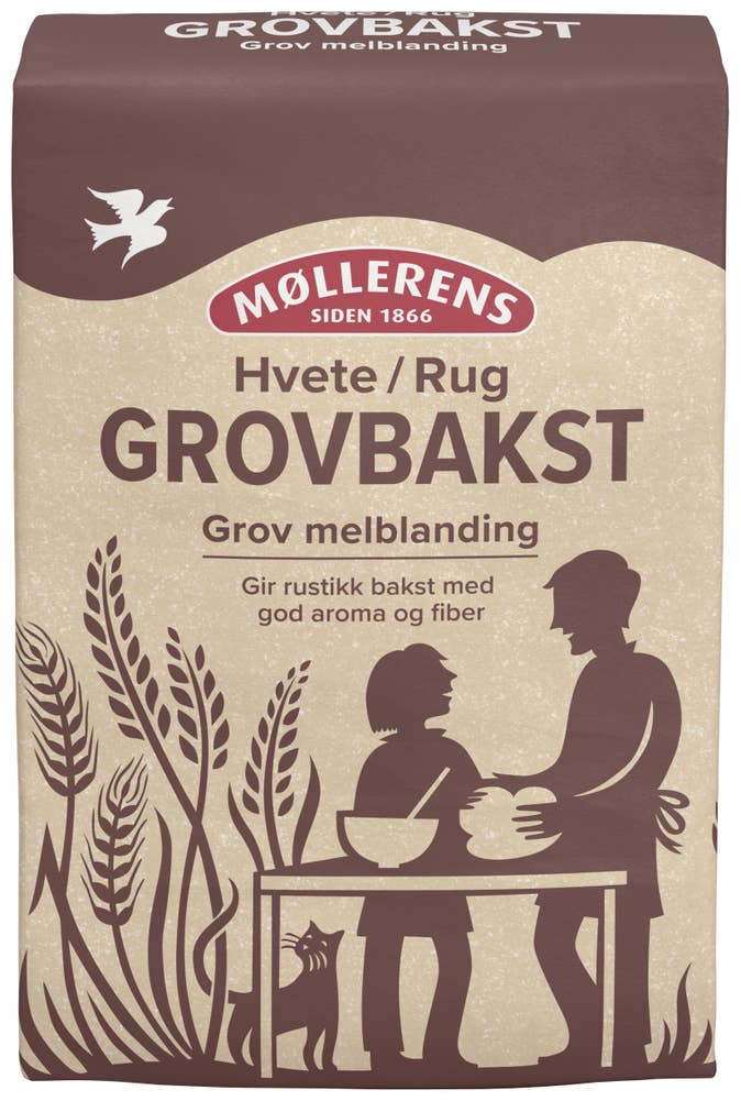 Norgesmøllene Grovbakstmel