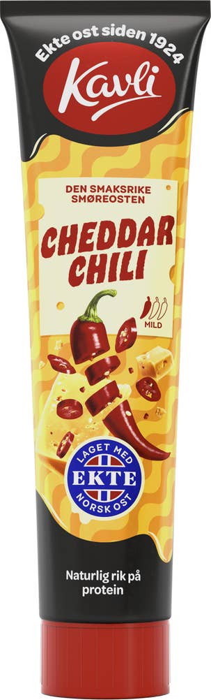Kavli Min Kavlifavoritt cheddar og chili ost