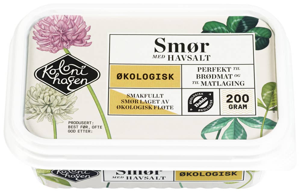 Meierismør Økologisk, 200 g