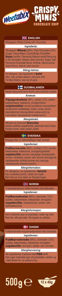 Weetabix Minis Chocolate Chips