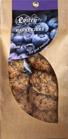 Løiten Havrekjeks med Blåbær