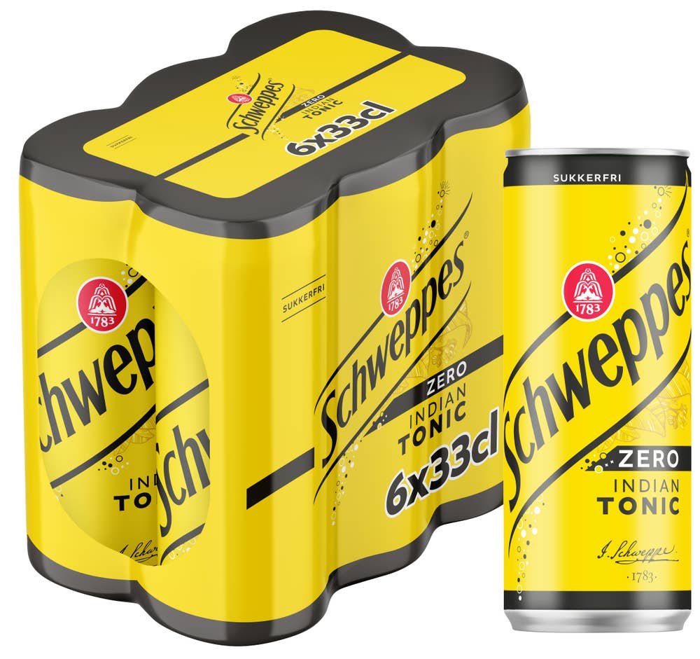 Schweppes Tonic Zero 6x0,33l