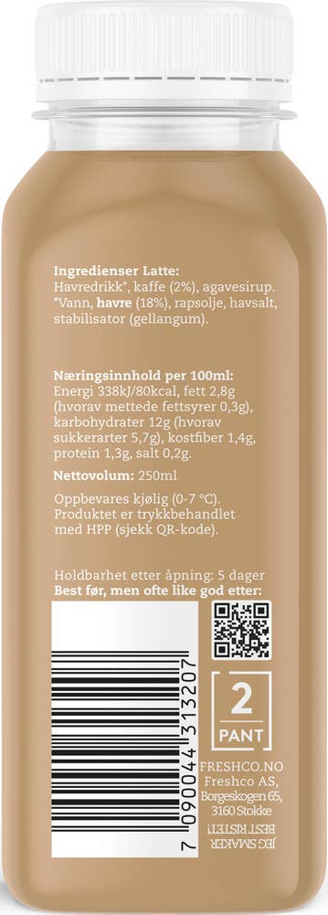 Oslo Cold Brew Iskaffe Latte