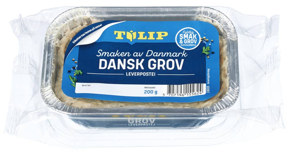 Tulip Grov dansk leverpostei Ovnsbakt