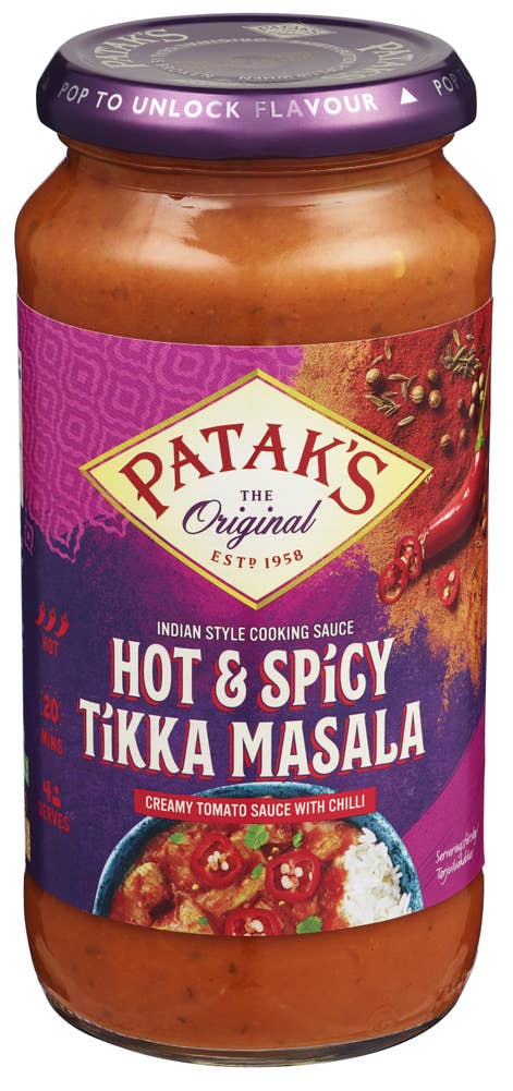 Patak's Hot & Spicy Tikka Masala
