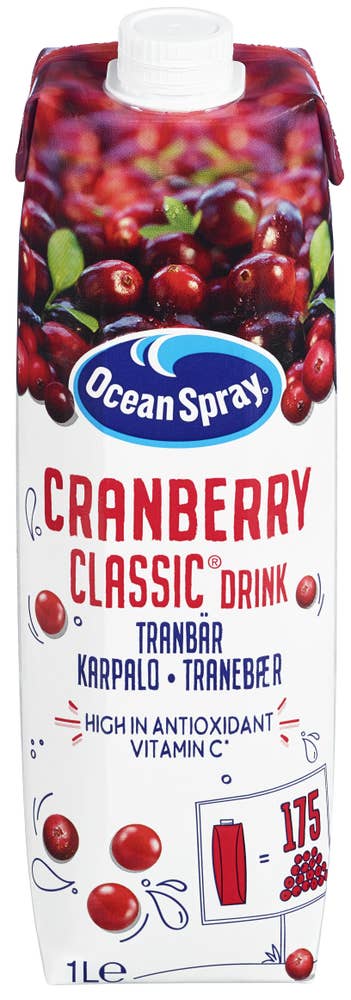 Ocean Spray Tranebærjuice