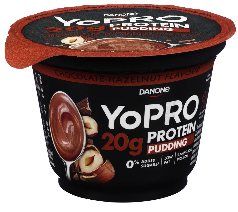 YoPro Proteinpudding Sjokolade og Hasselnøtt